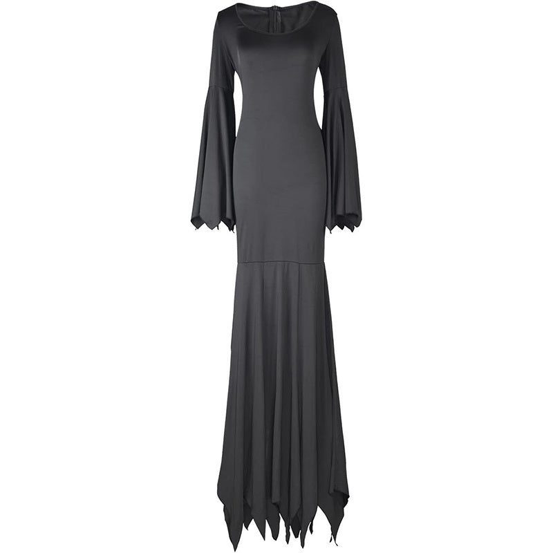 Gothic Witch Bat Sleeve Costume Dress - I Love Goods