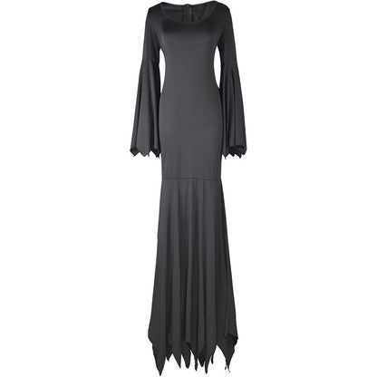 Gothic Witch Bat Sleeve Costume Dress - I Love Goods