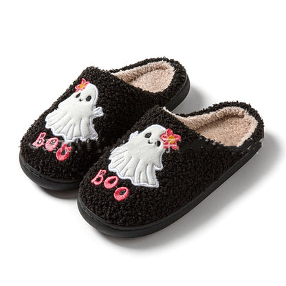 Halloween Home Ghost Cartoon Cotton Slippers - I Love Goods