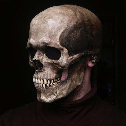 Realistic Movable-Jaw Skull Mask - I Love Goods
